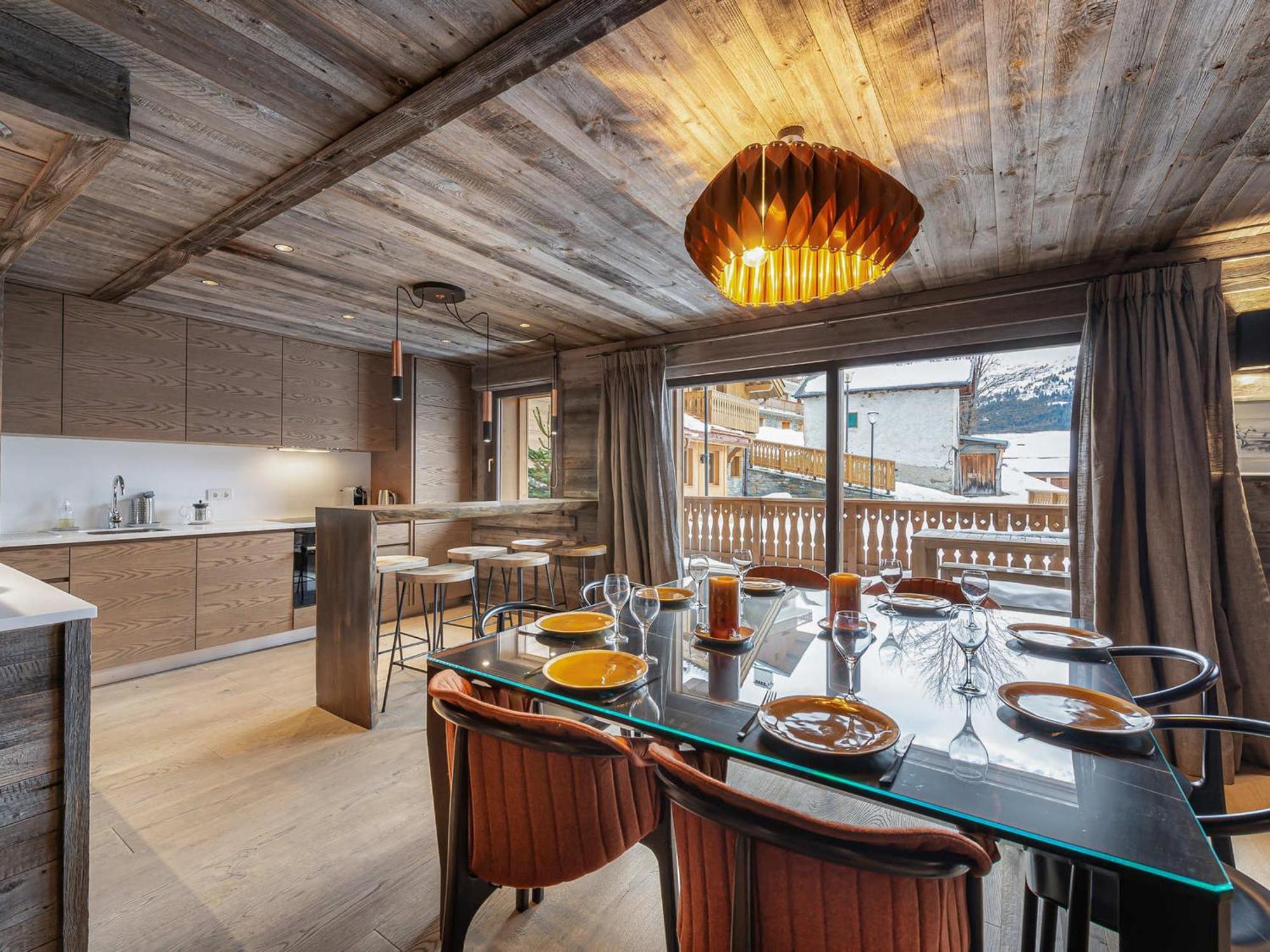 Spacieux Moderne A Meribel Village, Proche Pistes Et Commodites, Ideal Familles - Fr-1-566-1 Les Allues